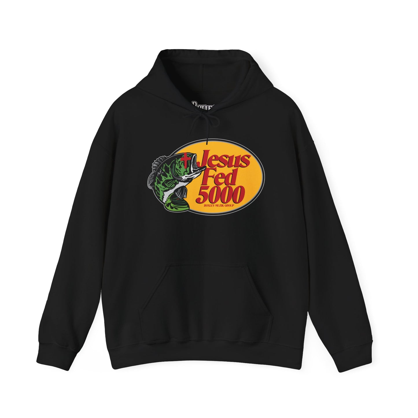 “Jesus Fed 5000” Black Hoodie