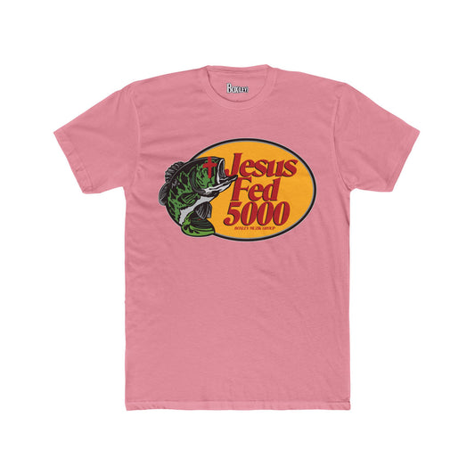 “Jesus Fed 5000” Pink Tee